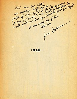 1848. Poeme dramatique en trois journees. Hors-texte de Raoul Ubac.