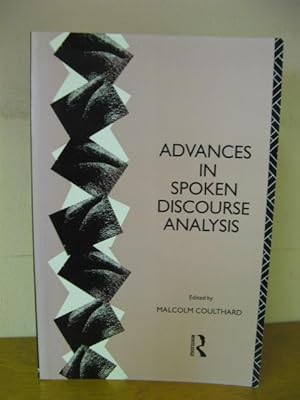 Bild des Verkufers fr Advances in Spoken Discourse Analysis zum Verkauf von PsychoBabel & Skoob Books