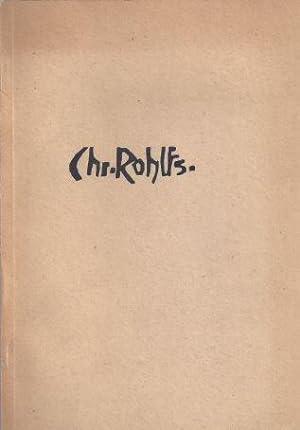 Christian Rohlfs. Oeuvre-Katalog der Druckgraphik