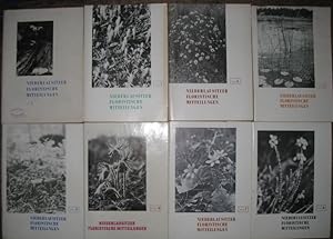 Seller image for Niederlausitzer floristische Mitteilungen. Konvolut bestehend aus 8 Heften. Komplette Folge Heft 1, 1965 bis Heft 8, 1977. for sale by Antiquariat Carl Wegner