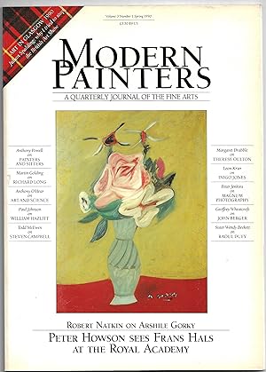 Imagen del vendedor de MODERN PAINTERS A Quaterly Journal of the Fine Arts volume 3 1 Spring 1990 - Robet Natkin on Arshile Gorky - Peter Howson sees Frans Hals at the Royal Academy a la venta por ART...on paper - 20th Century Art Books