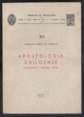 Imagen del vendedor de XII. ARQUEOLOGIA CHILOENSE. YACIMIENTOS Y MATERIAL LITICO. a la venta por Librera Raimundo