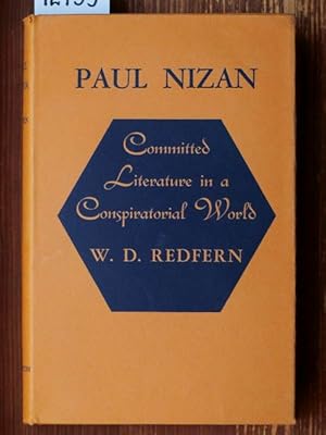 Seller image for Paul Nizan. Committed literature in a conspiratorial world. for sale by Michael Fehlauer - Antiquariat