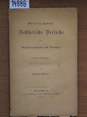 Aesthetische Versuche über Goethe's Hermann und Dorothea.
