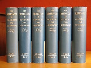 Die Religion in Geschichte und Gegenwart (RGG). Handwörterbuch für Theologie und Religionswissens...