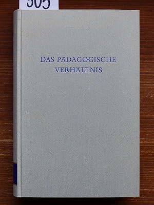 Das pädagogische Verhältnis. Hrsg. von Norbert Kluge.