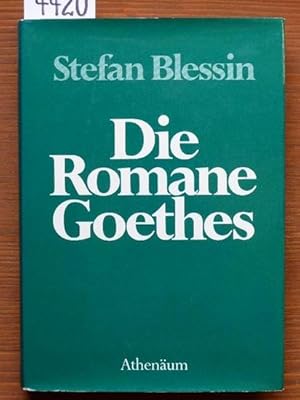 Die Romane Goethes.