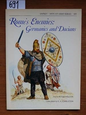 Imagen del vendedor de Rome's enemies. Germanics and Dacians. Colour plates by G. A. Embleton. a la venta por Michael Fehlauer - Antiquariat