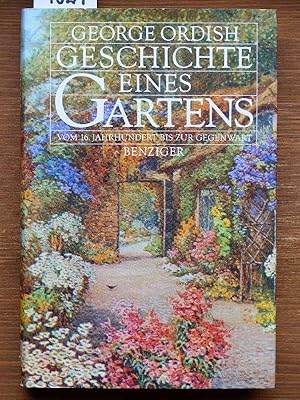 Bild des Verkufers fr Geschichte eines Gartens (The living garden, dt.). Vom 16. Jahrhundert bis zur Gegenwart. Aus d. Engl. von Matthias Mller. Mit 33 Zeichn. von Alison Claire Darke. zum Verkauf von Michael Fehlauer - Antiquariat