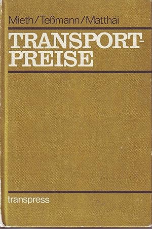 Bild des Verkufers fr Transportpreise. zum Verkauf von Andreas Schller