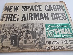 Long Beach [Independent] Press-Telegram Newspaper (Tuesday, January 31, 1967) Front Cover Headlin...