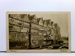 AK Hamburg, Fleetpartie; ungelaufen, ca. 1910