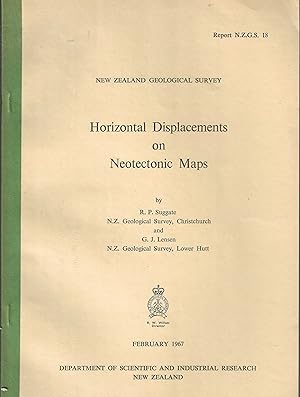 Image du vendeur pour Horizontal Displacements on Neotectonic Maps. New Zealand Geological Survey Bulletin 18. mis en vente par Tinakori Books