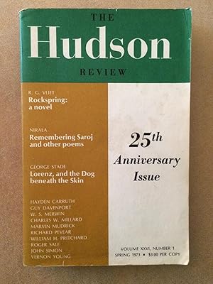 The Hudson Review: 25th Anniversary Issue