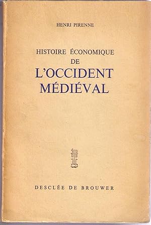 Histoire économique de l'occident médiéval