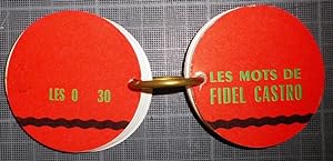 Bild des Verkufers fr Les mots de Fidel Castro. (Collection "O" de Robert Morel). zum Verkauf von Bouquinerie Aurore (SLAM-ILAB)