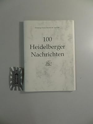 Bild des Verkufers fr Heidelberger Nachrichten, Nr. 100 / April 1999. zum Verkauf von Druckwaren Antiquariat