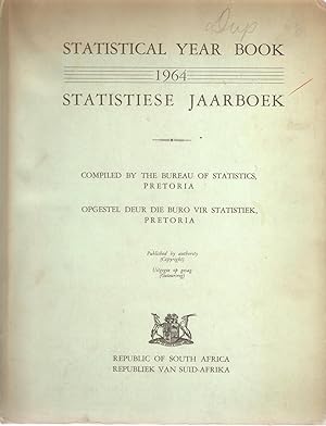 Image du vendeur pour Republic of South Africa Statistical Year Book / Statistieke Jaarboek 1964 mis en vente par Snookerybooks