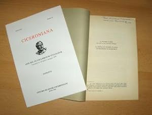 2 TITELN v. C.J. CLASSEN (ITALIENISCH / DEUTSCH) : " LA DIFESA DI VALERIO FLACCO: UN`ORAZIONE DI ...