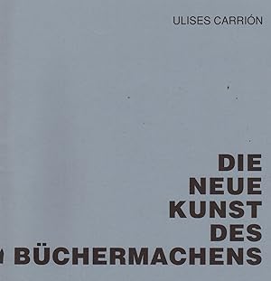 Bild des Verkufers fr Die neue Kunst des Bchermachens zum Verkauf von Paderbuch e.Kfm. Inh. Ralf R. Eichmann
