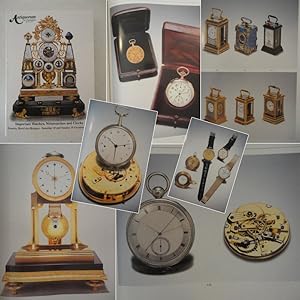 Important watches, wristwatches and clocks