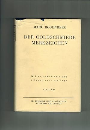 Der Goldschmiede Merkzeichen, Erster Band, Deutschland A-C