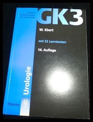 Seller image for Original-Prüfungsfragen mit Kommentar GK 3 (2. Staatsexamen), Urologie for sale by ANTIQUARIAT Franke BRUDDENBOOKS