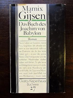 Immagine del venditore per Das Buch des Joachim von Babylon venduto da Rudi Euchler Buchhandlung & Antiquariat