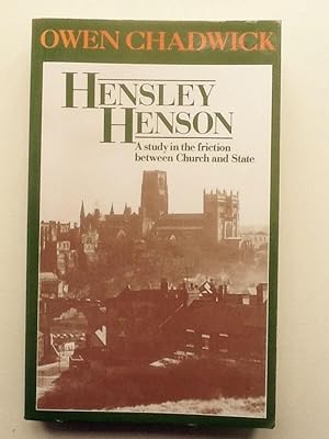 Immagine del venditore per Hensley Henson: A study in the friction between Church and State venduto da Cherubz Books