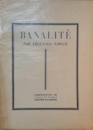 BANALITÉ: ILLUSTRÉ DE RÉOGRAMMES ET RECHERCHES D'OBJECTS DE LORIS ET PARRY