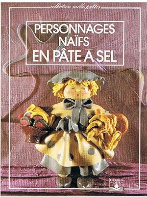 Personnages naïfs en pâte à sel