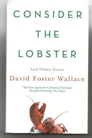Image du vendeur pour Consider the Lobster mis en vente par Books Authors Titles