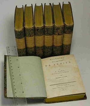 Histoire de la Republique de Venise. Enthält 28 Teile in 7 Büchern ( Pro Band 4 Teile). In franzö...