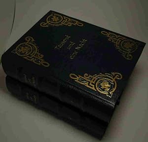 Tausend und eine Nacht. 4 Bände in 2 Büchern. Arabische Erzählungen. Vollständige Ausgabe mit übe...