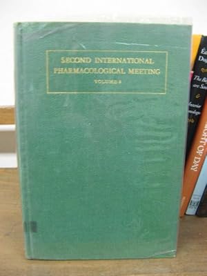 Proceedings of the Second International Pharmacological Meeting, August 20-23, 1963; Volume 9: Re...