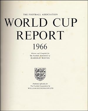 Immagine del venditore per The Football Association World cup report 1966. venduto da AGON SportsWorld GmbH