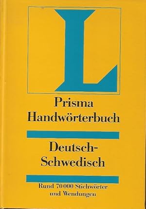 Imagen del vendedor de Prisma Handwrtebuch Deutsch-Schwedisch a la venta por Cameron House Books