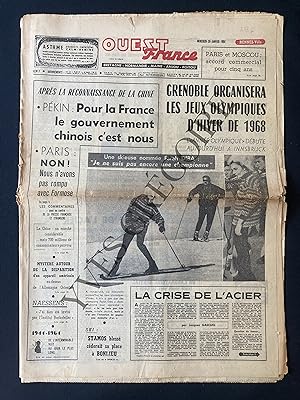 OUEST FRANCE-MERCREDI 29 JANVIER 1964