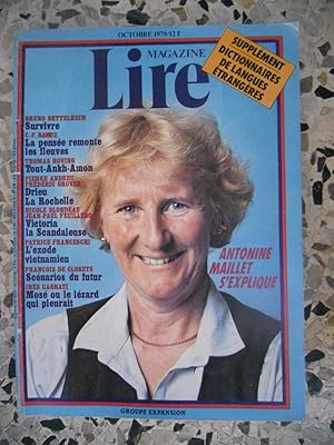 Seller image for Magazine Lire - N.50 - Octobre 1979 for sale by Frederic Delbos