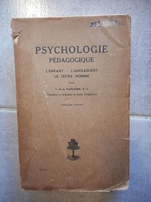 Bild des Verkufers fr Psychologie pedagogique - L'enfant, l'adolescent, le jeune homme zum Verkauf von Frederic Delbos