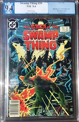 The SAGA of THE SWAMP THING No. 20 (Canadian 95 Cent Newsstand Variant - Jan. 1984) PGX (Like CGC...