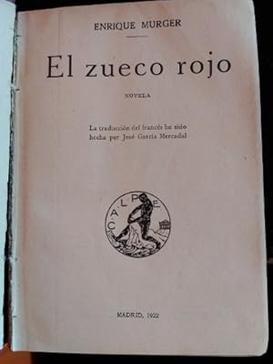 Imagen del vendedor de EL ZUECO ROJO. LA ABADESA DE CASTRO. a la venta por Libreria Lopez de Araujo