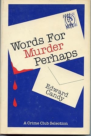 Seller image for Words for Murder Perhaps for sale by Book 'Em