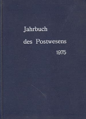Bild des Verkufers fr Jahrbuch des Postwesens. zum Verkauf von Versandantiquariat Boller