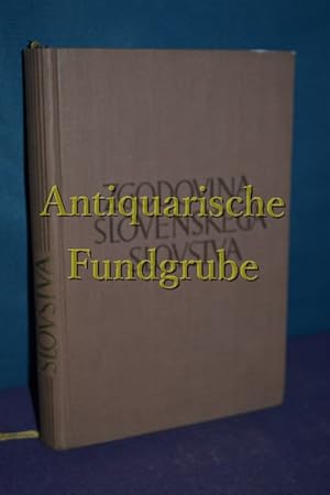 Bild des Verkufers fr Zgodovina Slovenskega Slovstva / I Do Zacetkov Romantike / Uredil Lino Legisa S Sodelovanjem Alfonza Gspana zum Verkauf von Antiquarische Fundgrube e.U.