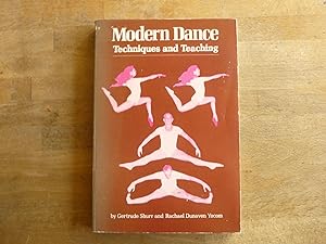 Image du vendeur pour Modern Dance: Techniques and Teaching mis en vente par The Book Exchange