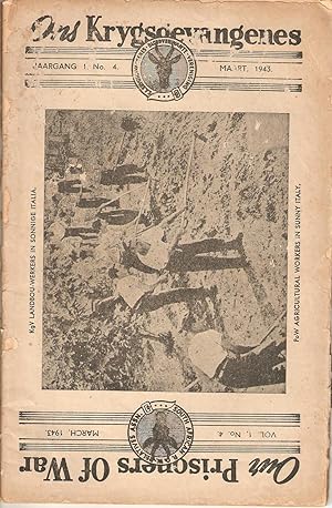 Image du vendeur pour Ons Krygsgevangenes / Our Prisoners of War Vol 1 No. 4 March 1943 mis en vente par Snookerybooks