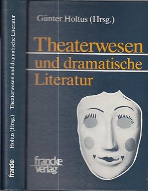 Bild des Verkufers fr Theaterwesen und dramatische Literatur. Beitrge zur Geschichte des Theaters. Mit Beitrgen von: Joachim Haubrich, Rolf Gundlach, Jrgen Blnsdorf, Theofried Baumeister, Hansjrgen Linke, Rainer Hess, W. Theodor Elwert, Dieter Janik, Dietrich Rolle, Walter Michel, Hans - Henrik Krummacher, Friedrich W. Riedel, Gnter Holtus, Dieter Kafitz, Kraft - Eike Wrede, Erwin Rotermund, Franz Norbert Mennemeier, Wilfried Floeck, Eberhard Reiner, Klaus Prtl und Dietrich Taube. (Mainzer Forschungen zu Drama und Theater, Band 1). zum Verkauf von Antiquariat Carl Wegner