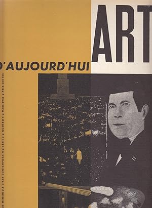 Art d'Aujourd'hui. Série 2 numéro 4. Mars 1951. Hors texte de Jean Dewasne