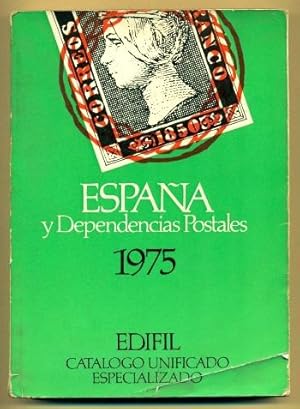 Imagen del vendedor de CATALOGO UNIFICADO Y ESPECIALIZADO DE SELLOS DE ESPAA Y DEPENDENCIAS POSTALES 1975 a la venta por Ducable Libros